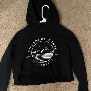 Colorado State University Womens' Cropped Hoodie